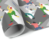 Klimmen binnen cadeaupapier (Rol Hoek)