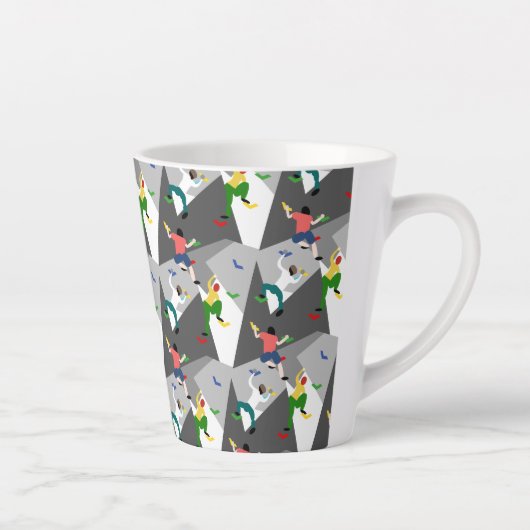 Klimmen binnen latte mok (Rechts)