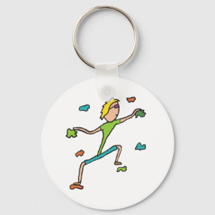 Klimmen binnen sleutelhanger