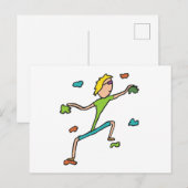 Klimmen binnenshuis briefkaart (Voorkant / Achterkant)