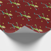 Klimmen binnenshuis cadeaupapier (Hoek)