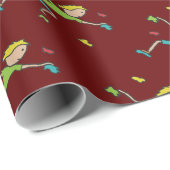 Klimmen binnenshuis cadeaupapier (Rol Hoek)