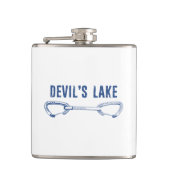 Klimmen Devils Lake Quickdraw Heupfles (Voorkant)