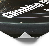 Klimmen door maandag één tak tegelijk poster (Hoek)