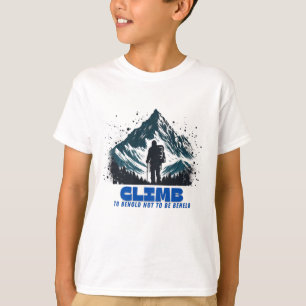 Klimmen – durven niet gezien te worden t-shirt