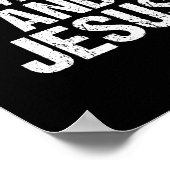 Klimmen En Jezus Boom Rotsklimmer Poster (Hoek)