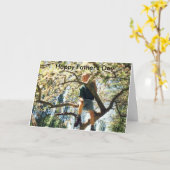 Klimmen in de boom kaart (Gele Bloem)