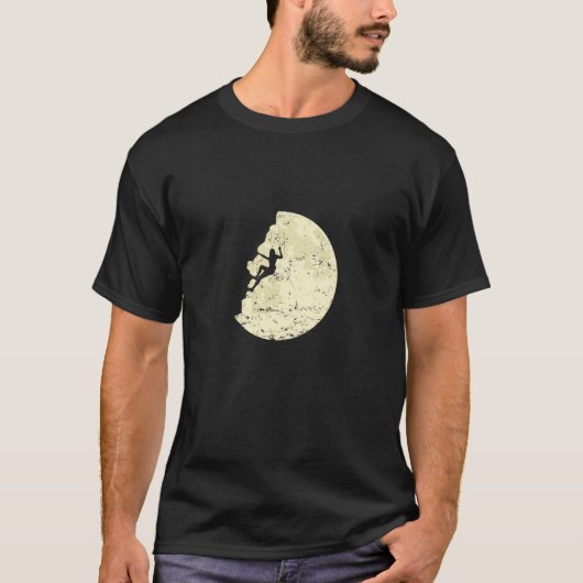 Klimmen in het maanlicht t-shirt (Voorkant)