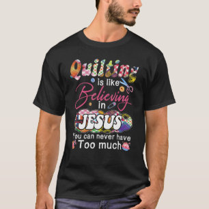 Klimmen is alsof je in Jezus gelooft... je kunt no T-shirt
