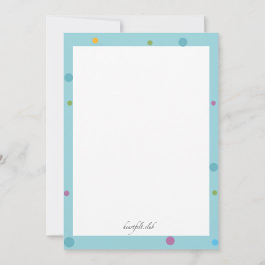 Klimmen Kinder uitnodiging (Achterkant)