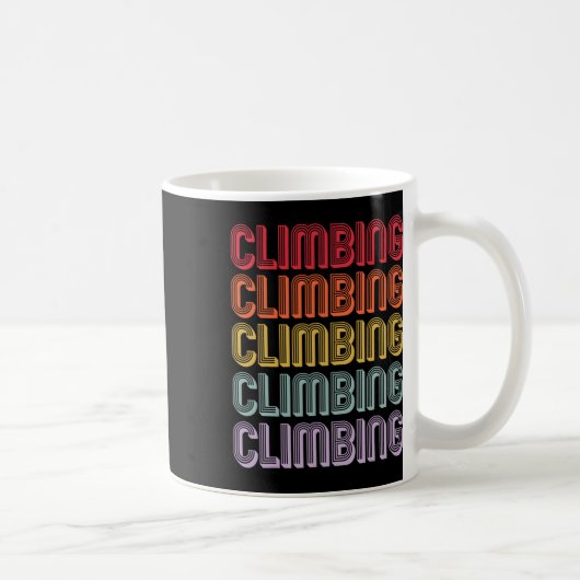 Klimmen koffiemok (Rechts)