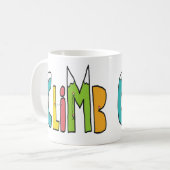 Klimmen Koffiemok (Voorkant links)