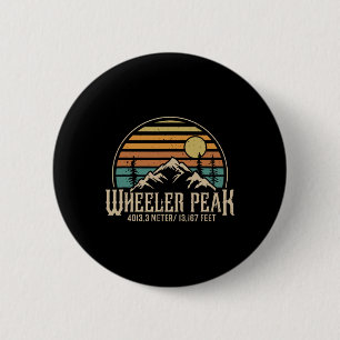 Klimmen New Mexico Wandelen Berg Wheeler Peak Ronde Button 5,7 Cm
