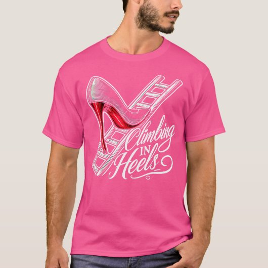Klimmen op hakken Corporate Ambition T-shirt (Voorkant)