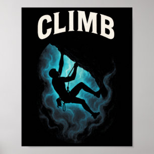 Klimmen - Outdoor Rock Climben Poster