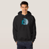 Klimmen Retro Hoodie (Voorkant volledig)
