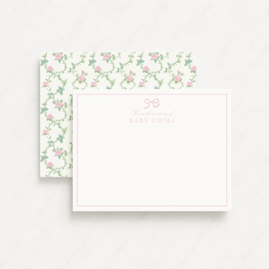 Klimmen Roos van de Nursery Kaart