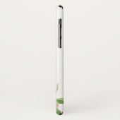 Klimmen Rozen Waterverf iPhone / iPad hoesje (Achterkant/links)