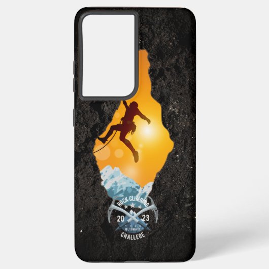 Klimmen | samsung galaxy hoesje (Achterkant)
