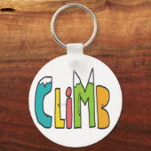 Klimmen Sleutelhanger (Voorkant)
