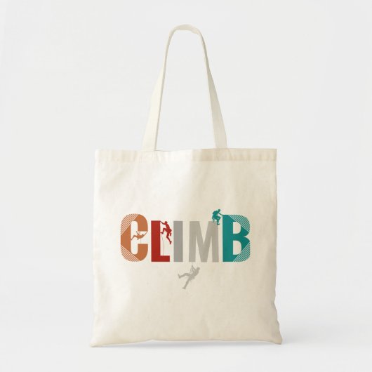 Klimmen Tote Bag (Voorkant)
