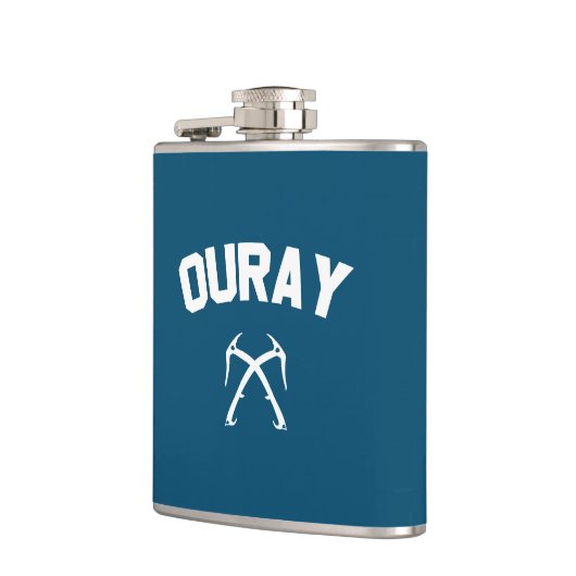 Klimmen van buitenijs heupfles (Links)