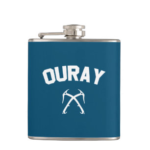 Klimmen van buitenijs heupfles