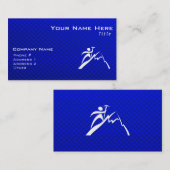 Klimmen van de blauwe bergen visitekaartje (Voorkant / Achterkant)