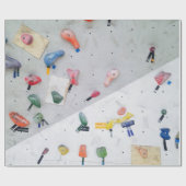 Klimmen van de muur binnenwand cadeaupapier (Vlak)