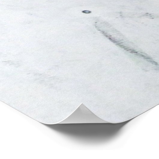 Klimmen van de muur binnenwand poster (Hoek)