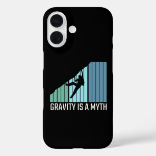 Klimmen - Zwaartekracht is een Mythe iPhone 16 Hoesje