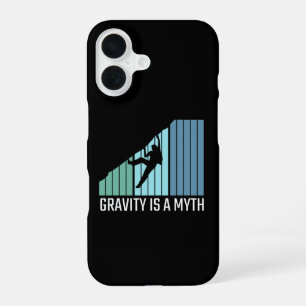 Klimmen - Zwaartekracht is een Mythe iPhone 16 Hoesje
