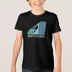 Klimmen - Zwaartekracht is een Mythe Tri-Blend Shirt