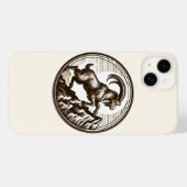 Klimmende berggeit Steenbok Verjaardag Zodiac Case-Mate iPhone Case (Achterkant (horizontaal))