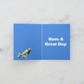 Klimmende Boom Kikker Kaart (Binnen)