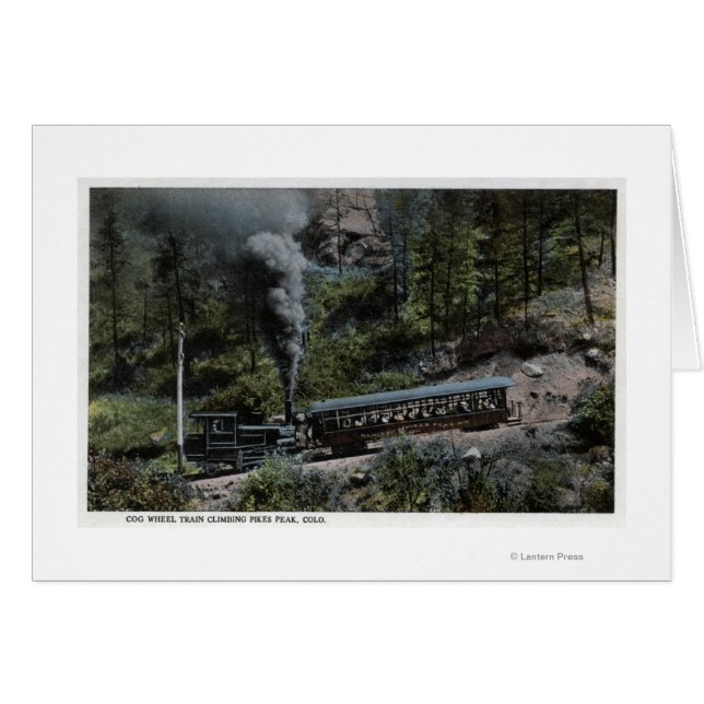Klimmende cogumwieltrein (Voorkant Horizontaal)