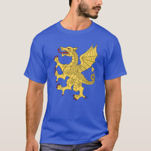 Klimmende draak Or T-shirt