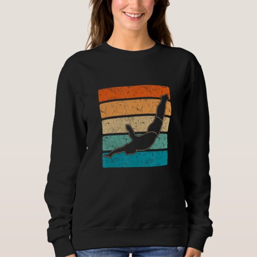 Klimmende klem jumper trui (Voorkant)