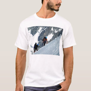 Klimmende mont Blanc T-shirt