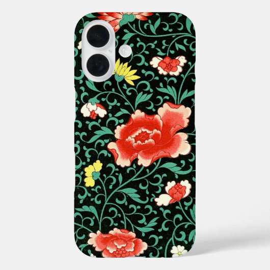 Klimmende Roos Rood en Zwart Case-Mate iPhone Case (Achterkant)