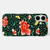 Klimmende Roos Rood en Zwart Case-Mate iPhone Case (Achterkant (horizontaal))