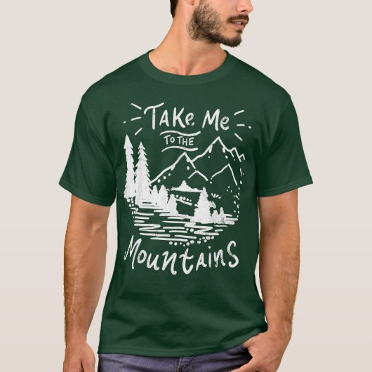 Klimmende scout van het wandelende kamp t-shirt (Voorkant)