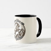 Klimmende Steenbok Geboortedag Dierenriem Mok (Voorkant rechts)