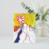 klimmer briefkaart (Staand voorkant)