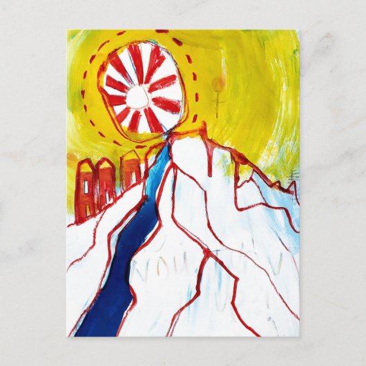 klimmer briefkaart (Voorkant)