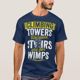 Klimmer Cel Toren Klimtechnicus T-shirt
