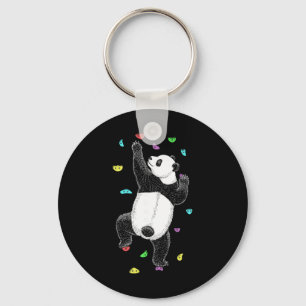 Klimmer Indoor Muur Klimmen Panda Beer Grappig Sleutelhanger