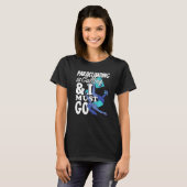 Klimmer Rotsklimmen Paraclimbing roept Boul T-shirt (Voorkant volledig)