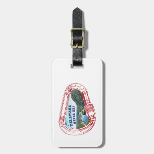 Klimmer van de waterloopbaan van Delaware Bagagelabel (Voorkant verticaal)