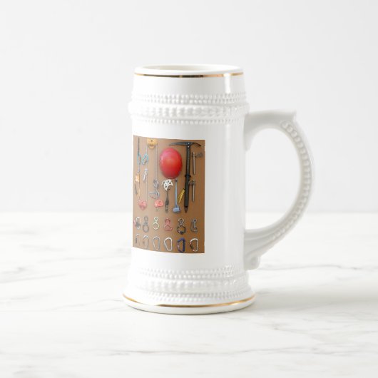 Klimmers apparatuur - bier stein voor bergbeklimme bierpul (Rechts)